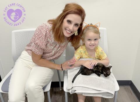 Dr. Lacie Lee at Cat Care Center 